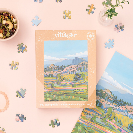 Wine Country | 500-Piece Puzzle | Designed in Canada