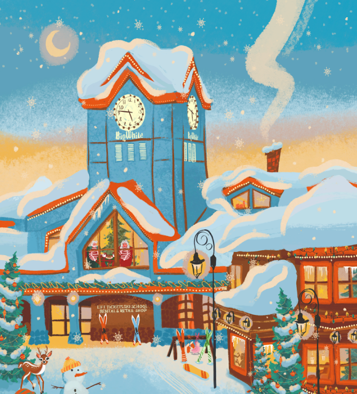 Ski Resort | 1000-Piece Puzzle | Designed in Canada