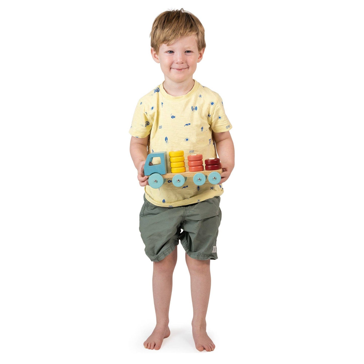 Mentari Toys | Stacking Peg Truck