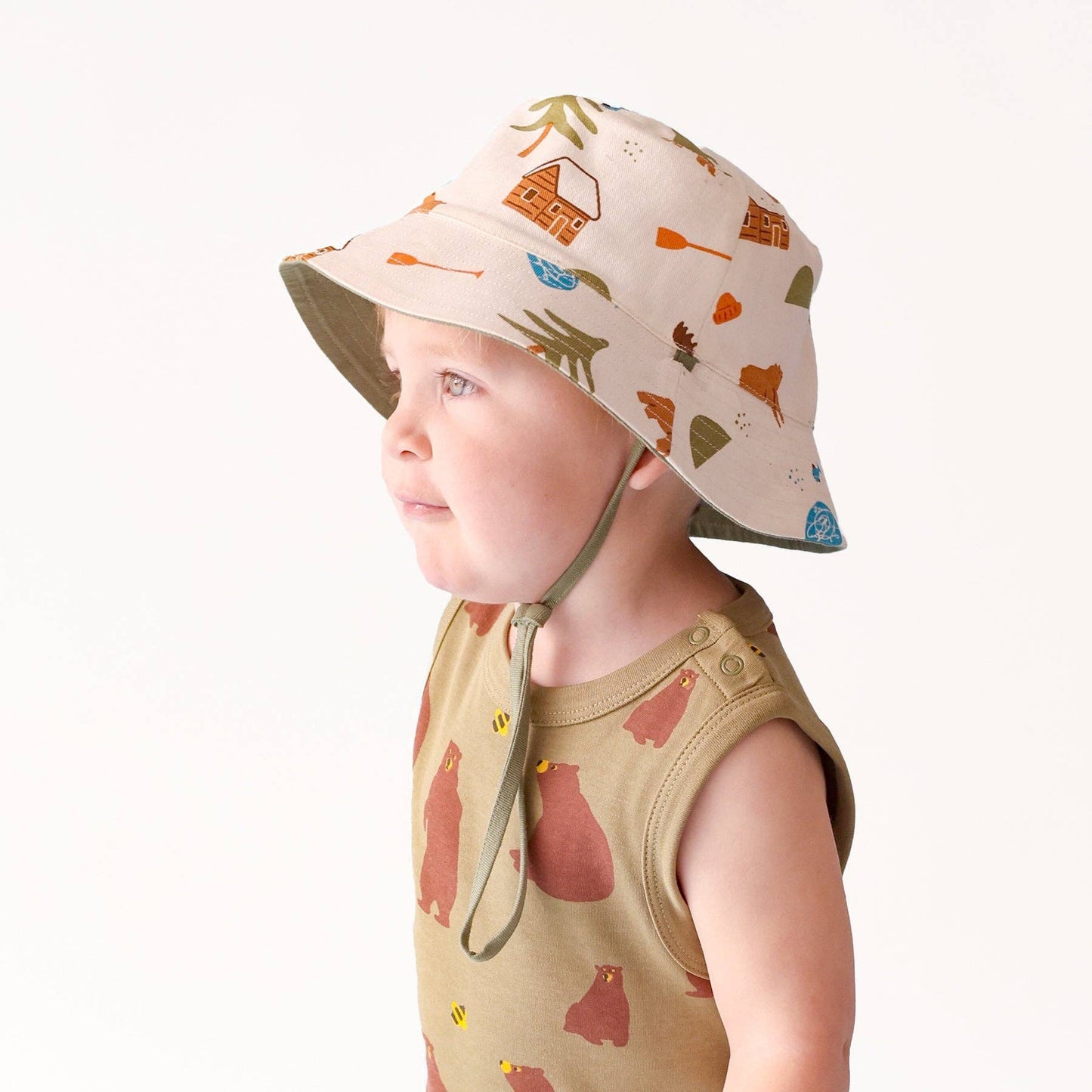 Reversible Organic Cotton Bucket Hats