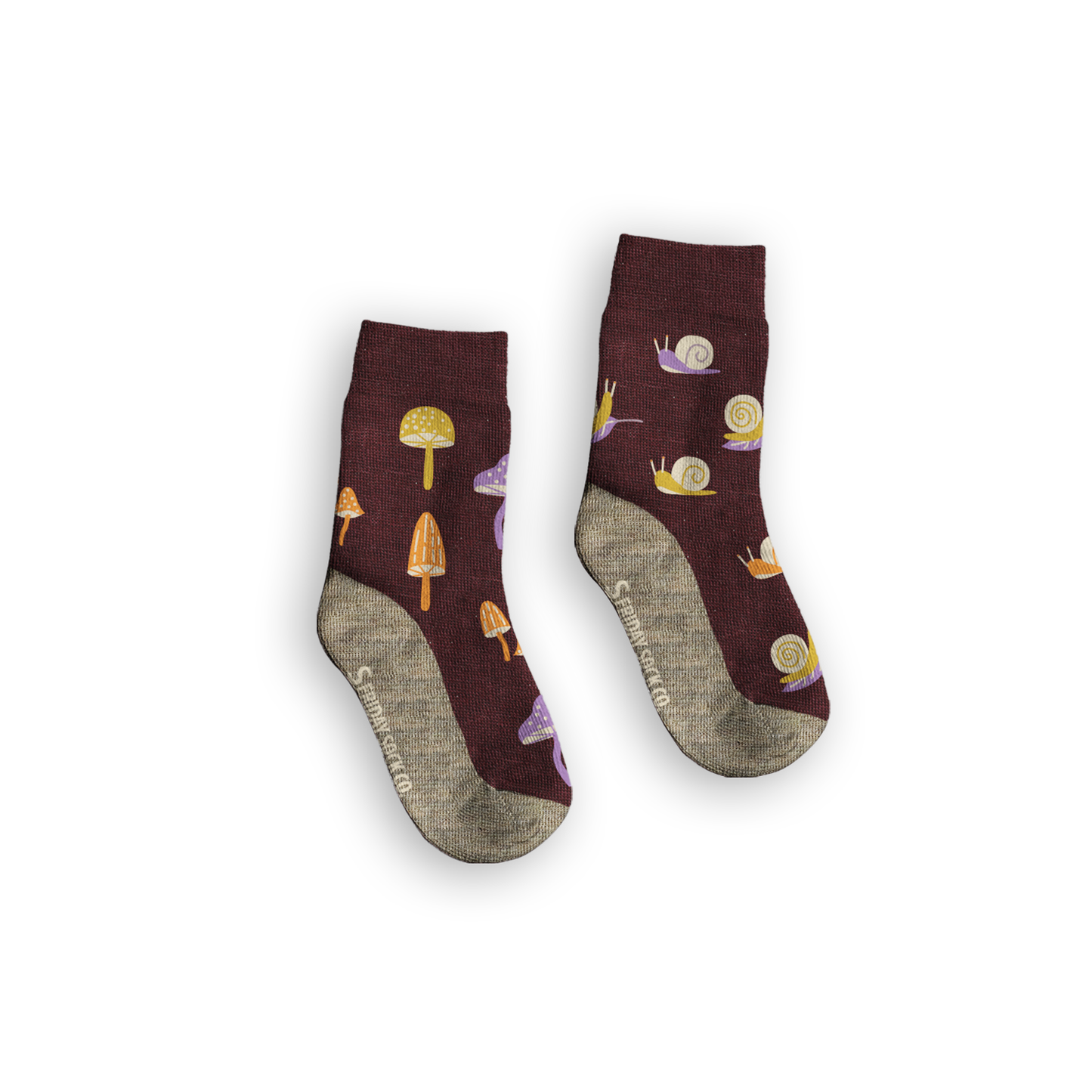 Kid's Mushroom Merino Socks