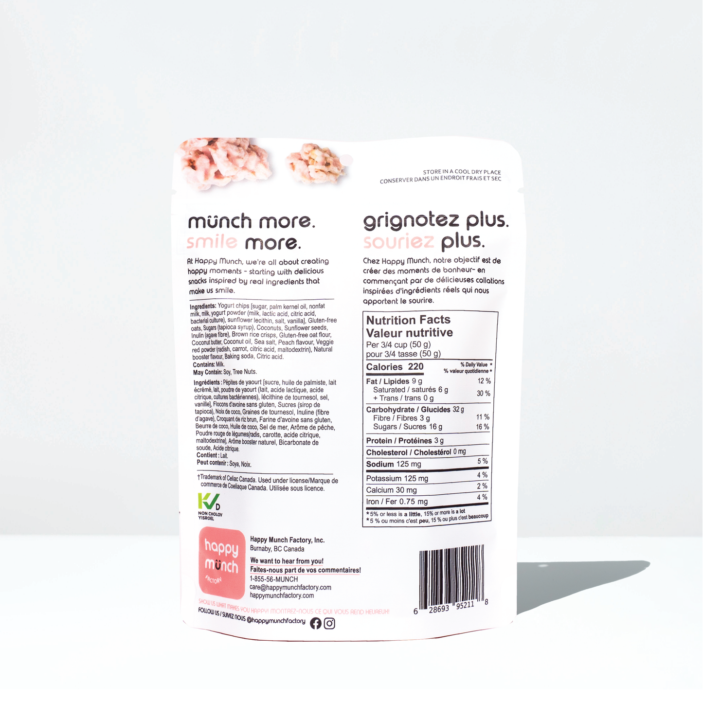 Peach Paradise - Yogurt Cluster (100g)