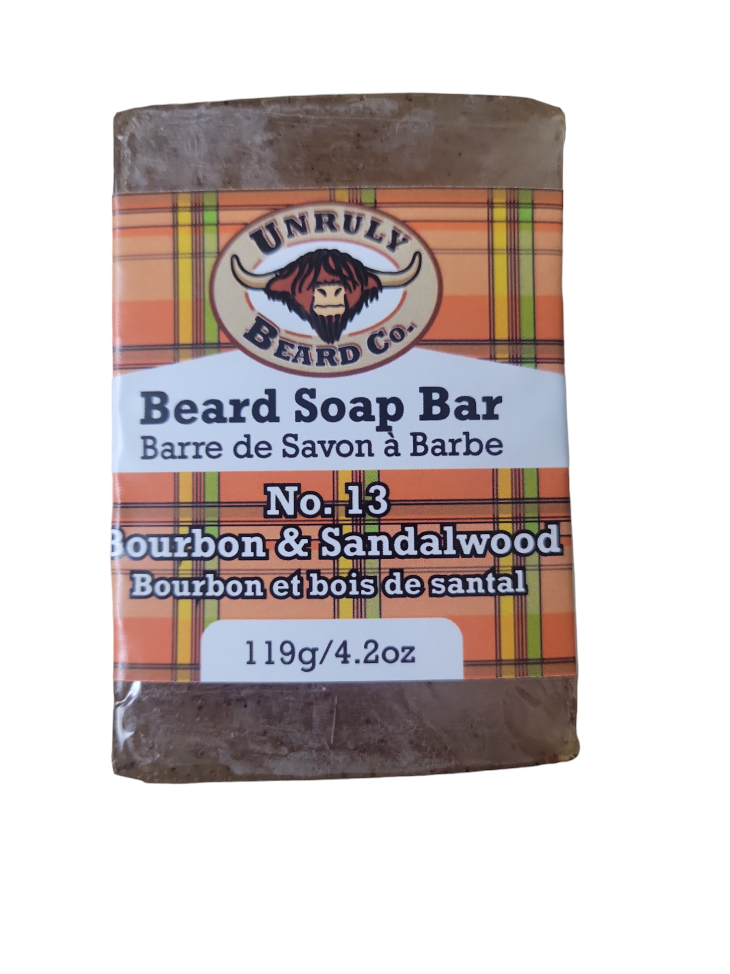 Beard Soap Bar - Bourbon & Sandalwood