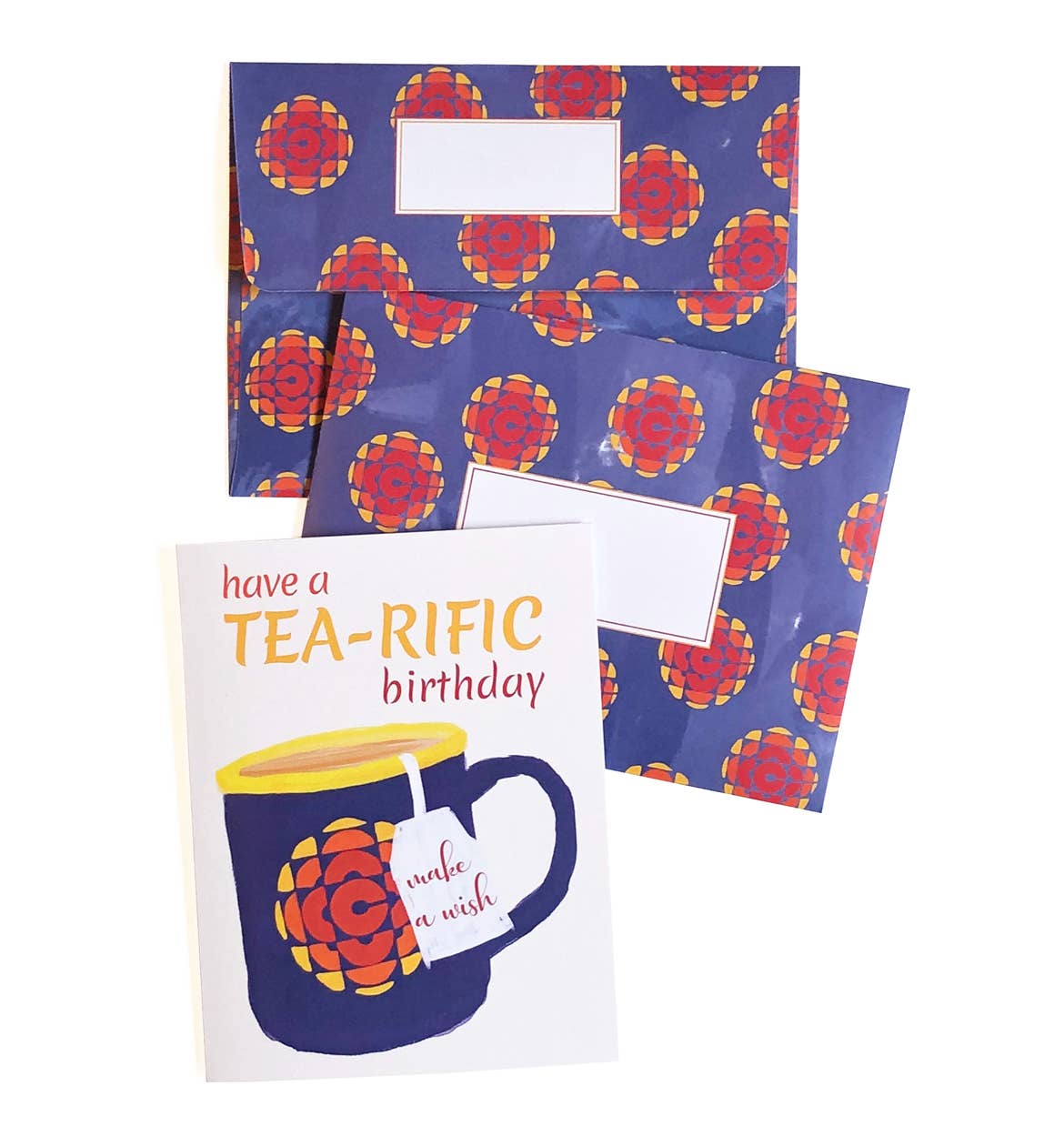 Have a Tea-rific Birthday Card - Fun & Eco-Friendly