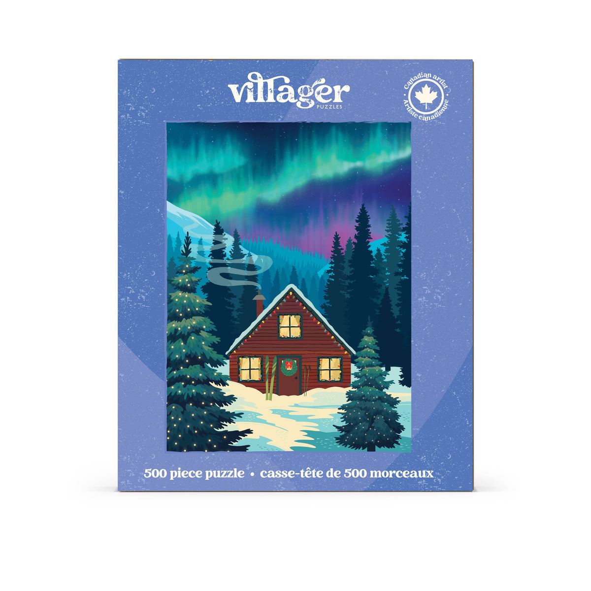 Northern Cabin | 500-Piece Puzzle | Designed in Canada