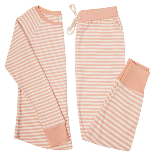 Organic Women's Pajama Set - Striped
