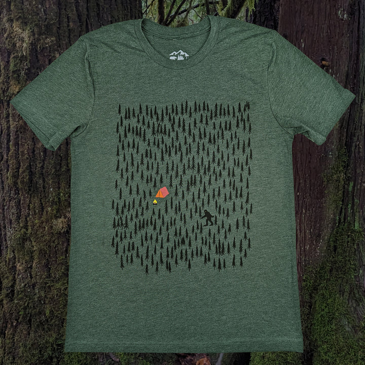 Forest Camping unisex t-shirt