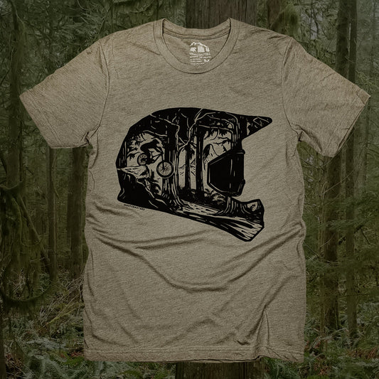 Forest Helmet unisex t-shirt