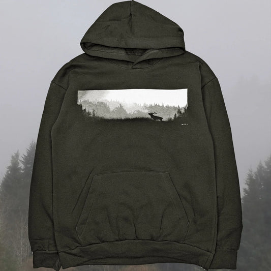 Misty Elk Hoodie Unisex