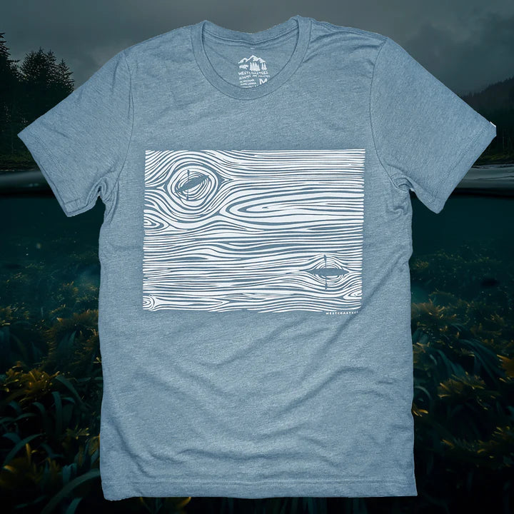 wood grain kayaks unisex t-shirt