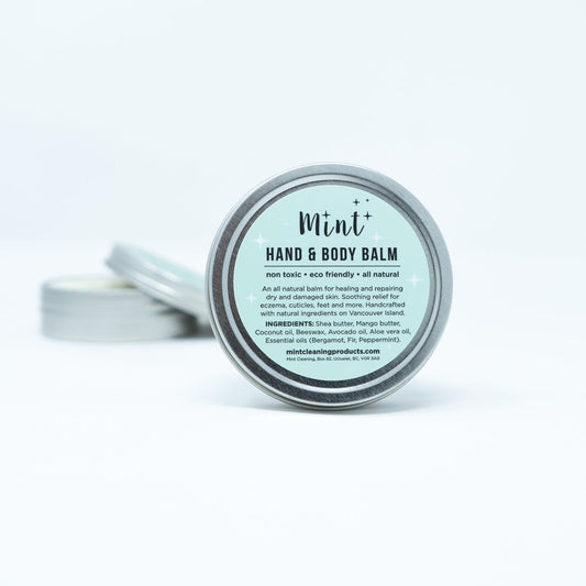 Hand and Body Balm- mint cleaning