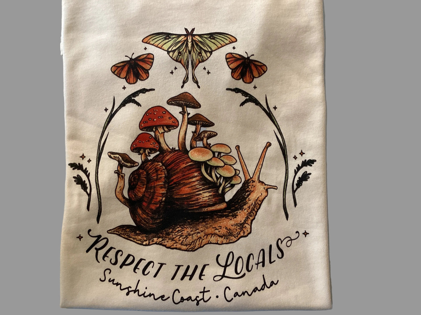 Respect the Locals Womens V-neck