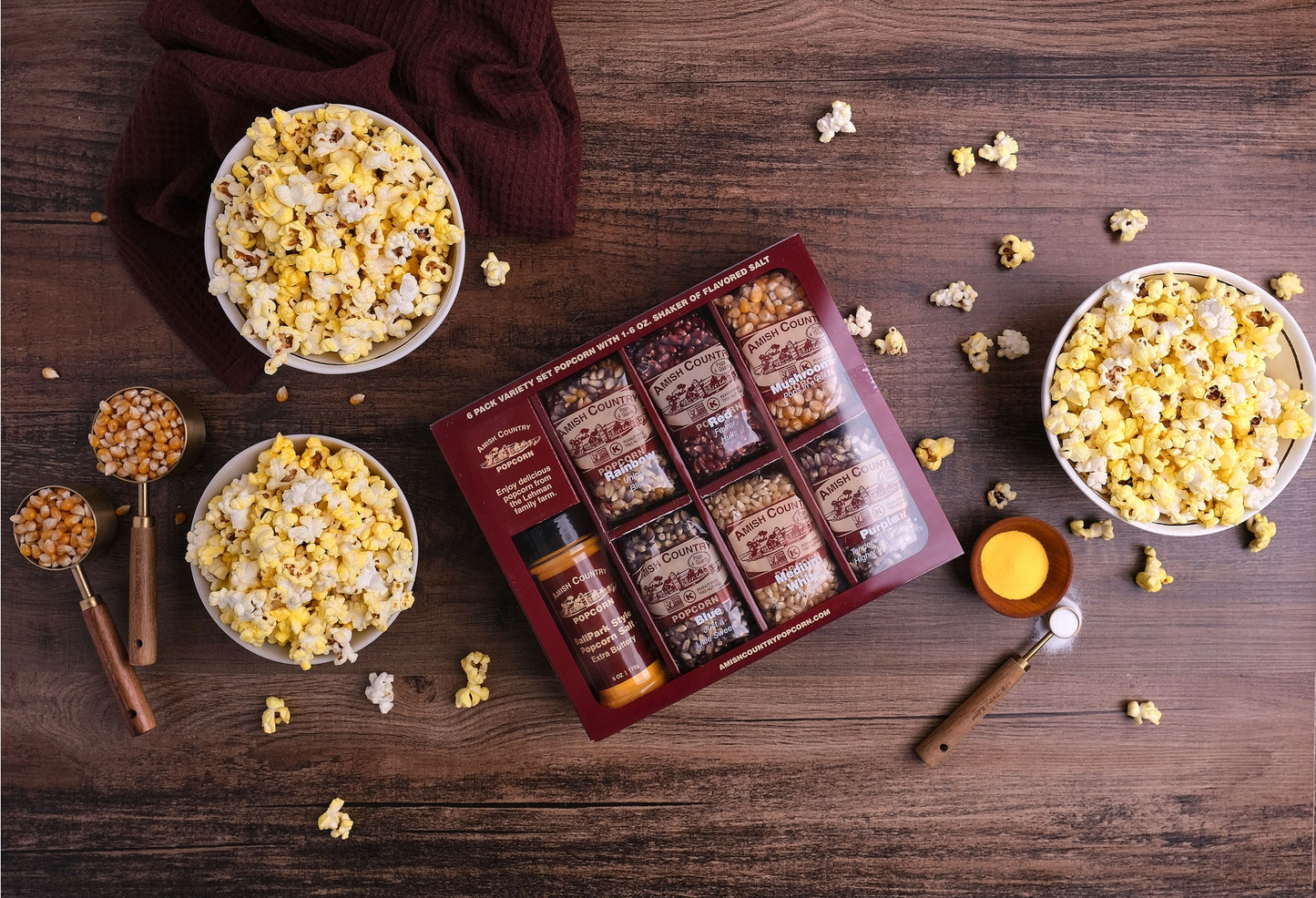 Popcorn - 6 pack kit