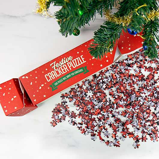 Festive cracker puzzle