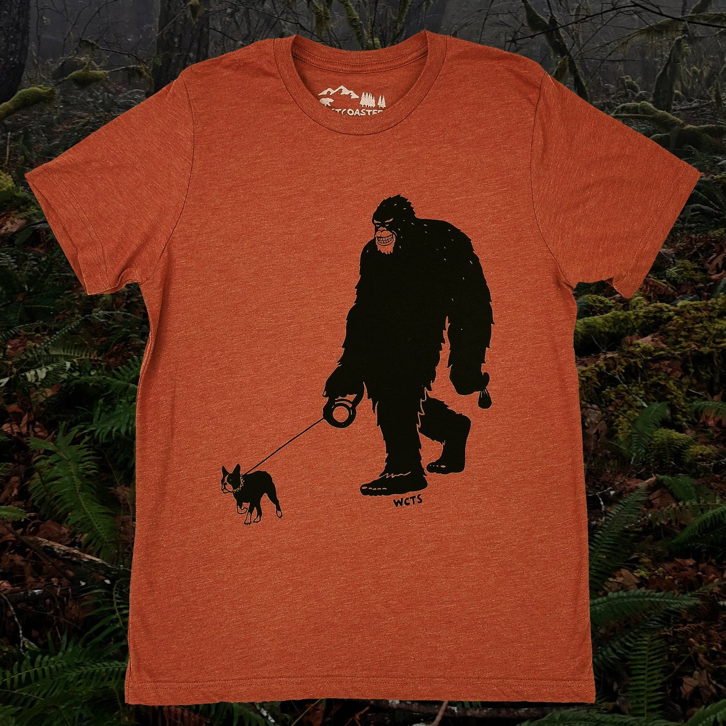 Walking the dog unisex T-shirt