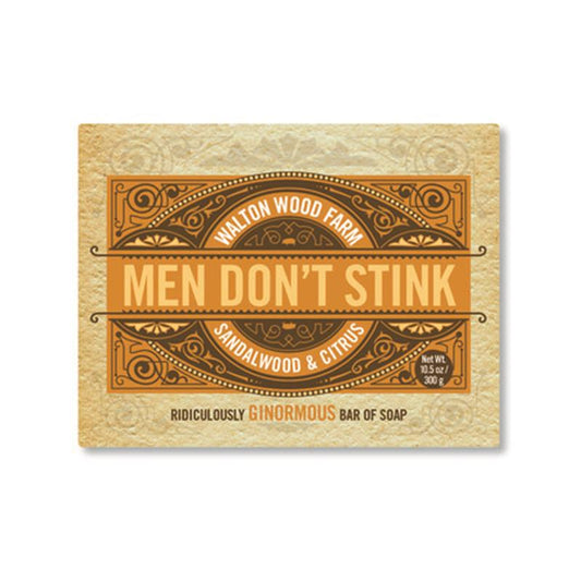 Men Don't Stink Warm Ginormous Bar of Soap