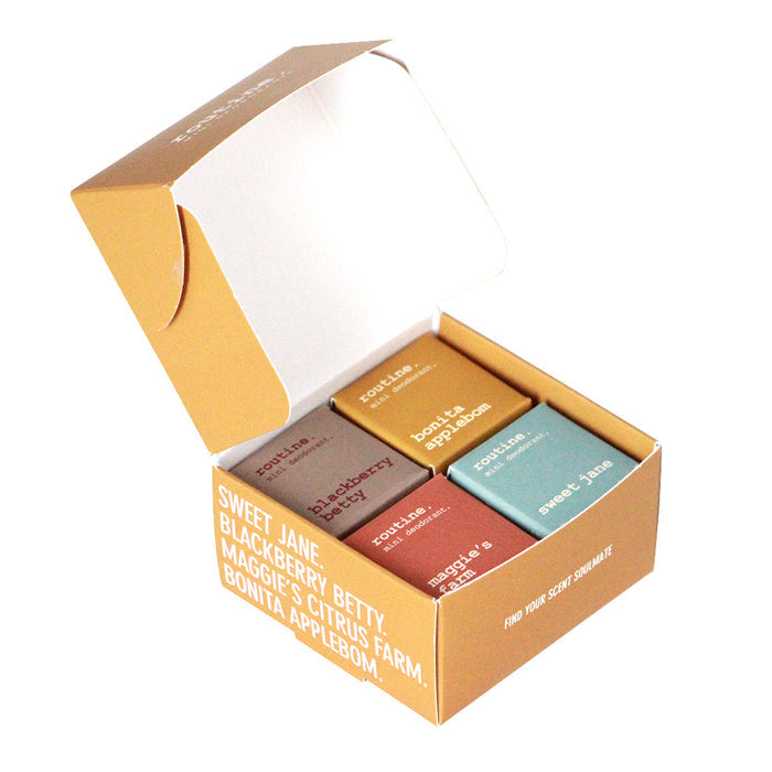 Sweet Emotions Mini Kit Natural Deodorants-Routine Cream