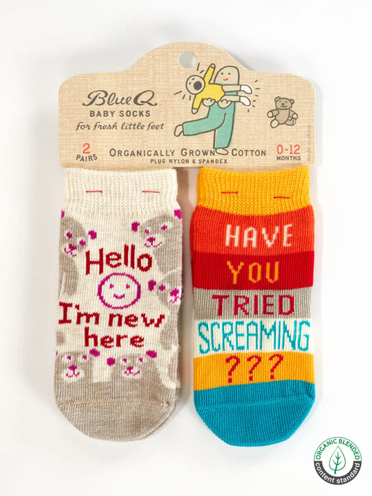 Hello/Have Baby Socks