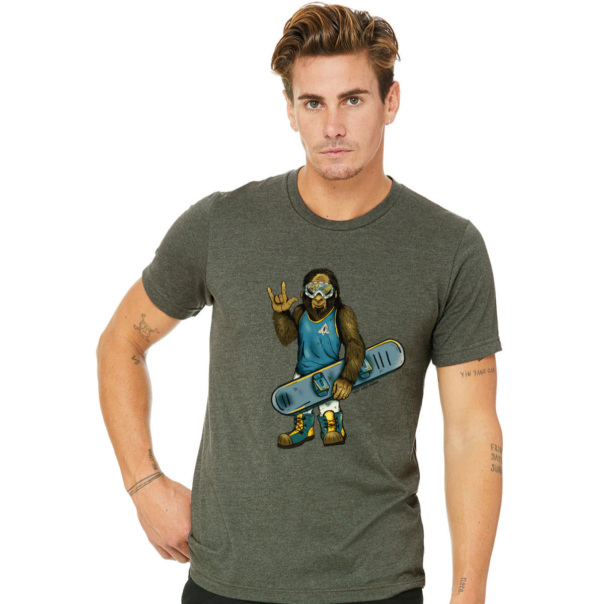 Sassy The Snowboarder Unisex T-shirt