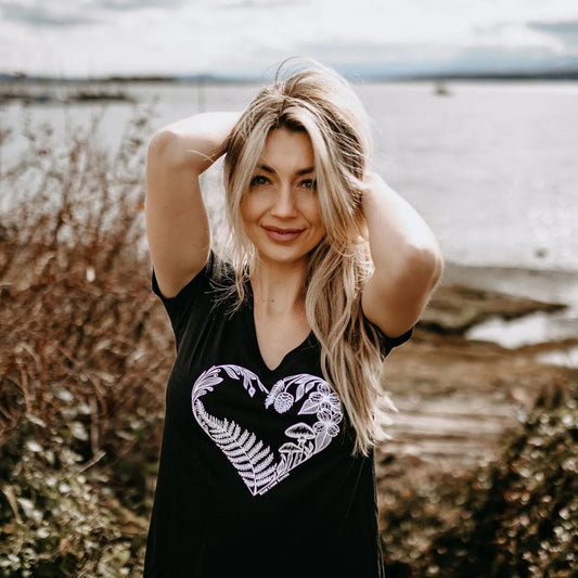 Heart Creatation Bamboo T-shirt