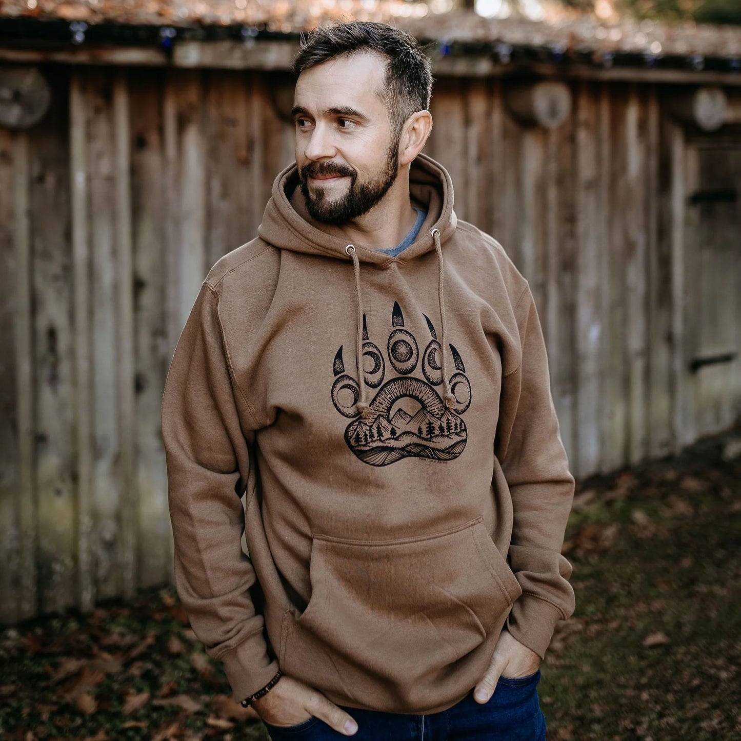 Heavy Weight Bear Paw Hoodie