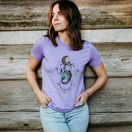 Celestial Mermaid Relaxed Fit T-shirt