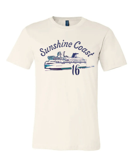 T-shirt Sunshine Coast Ferry 16 unisex-Unsettled Apparel