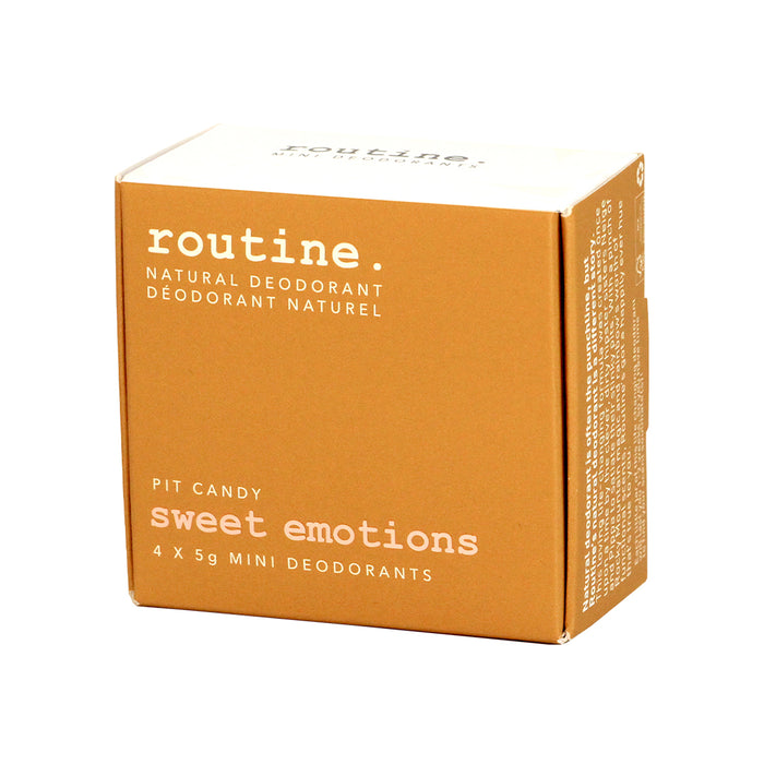 Sweet Emotions Mini Kit Natural Deodorants-Routine Cream