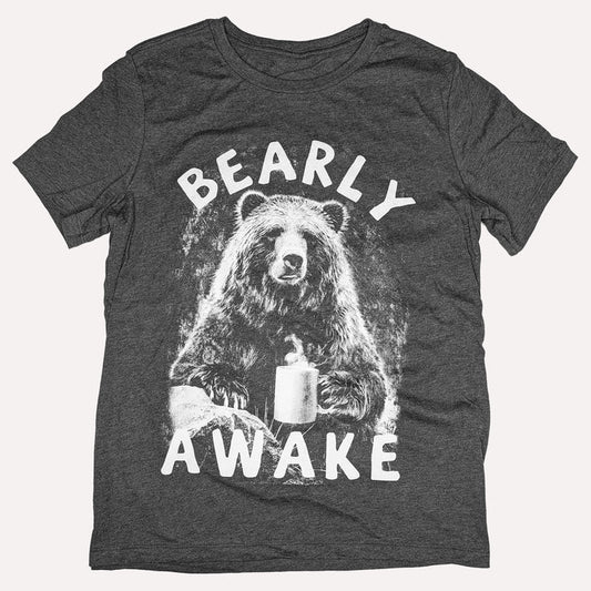 T-shirt Bearly Awake unisex-Westcoastees