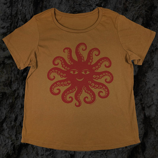 Octo Sun Scoop Neck T-shirt