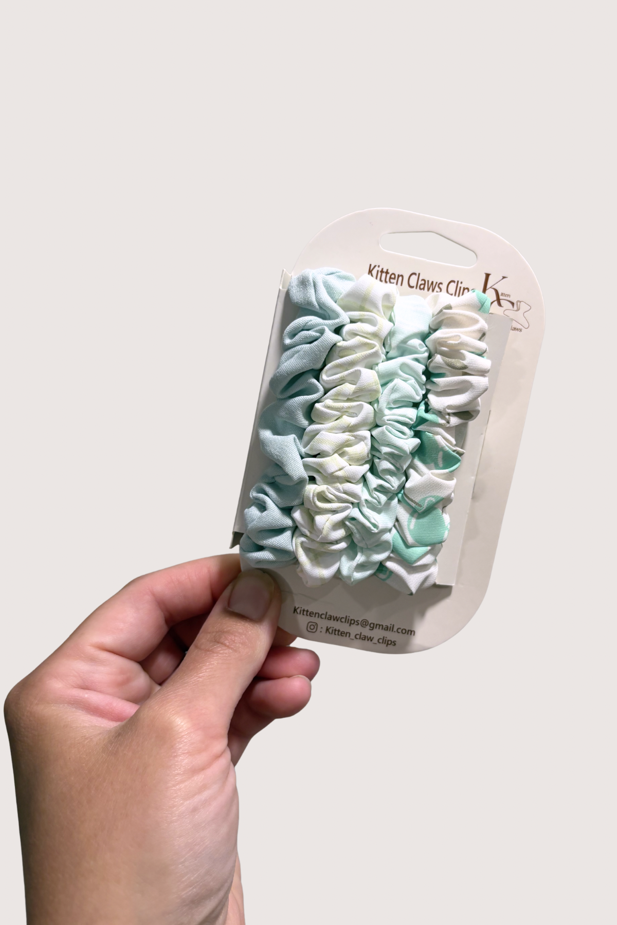 Rouched Mini Hair Scrunchies