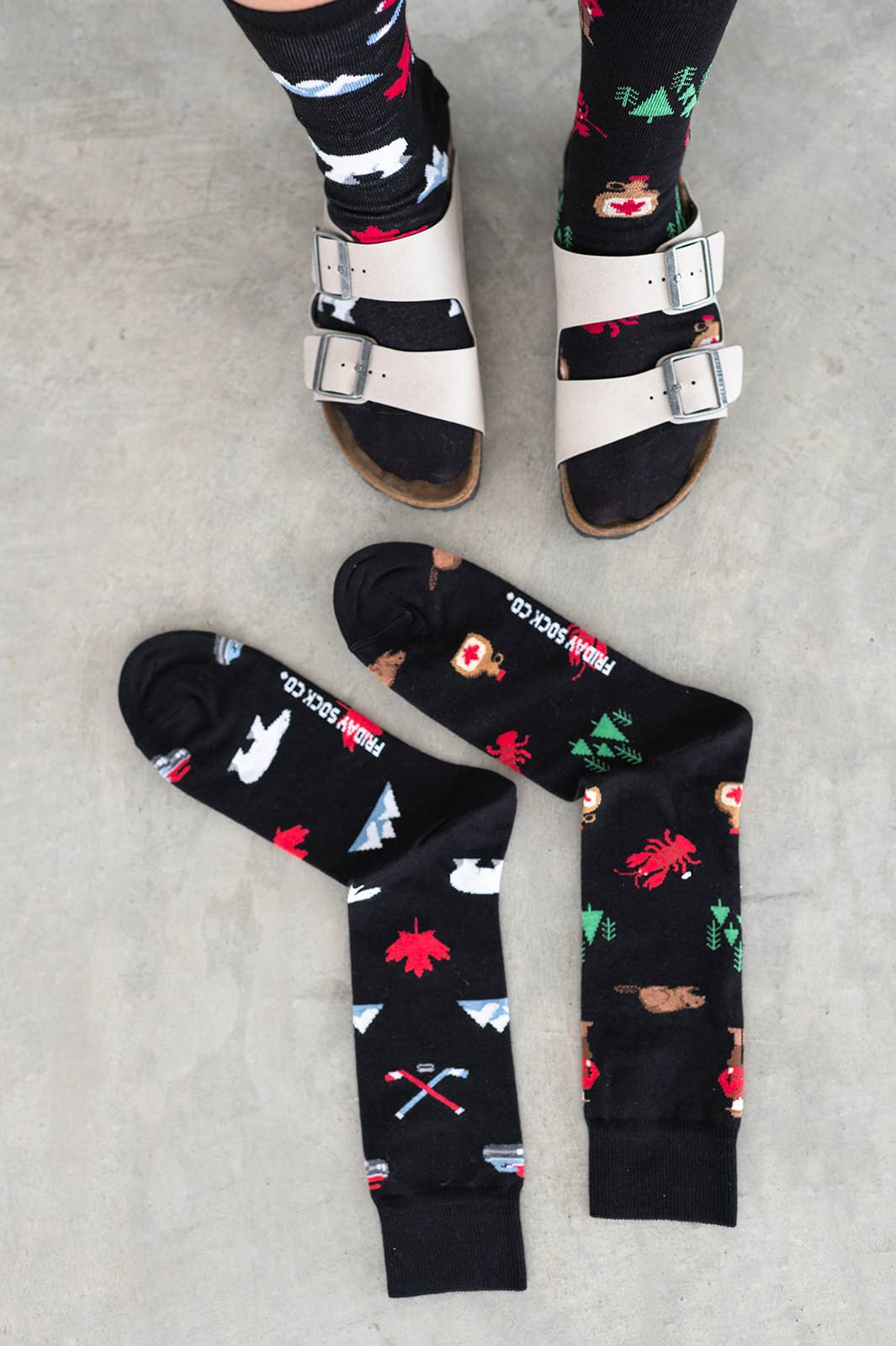 Men's Socks | Canada Icons Socks | Mismatched