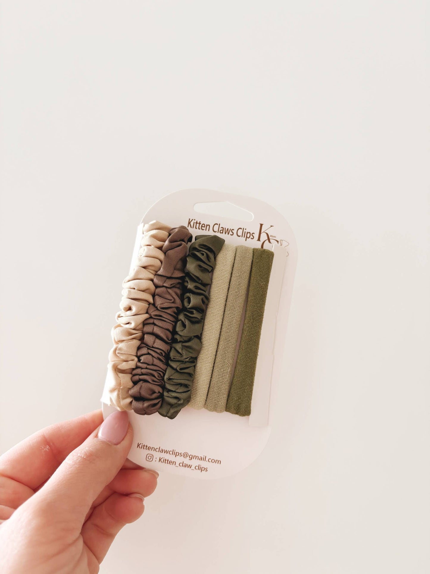 Damage Free Hair Ties: Greys