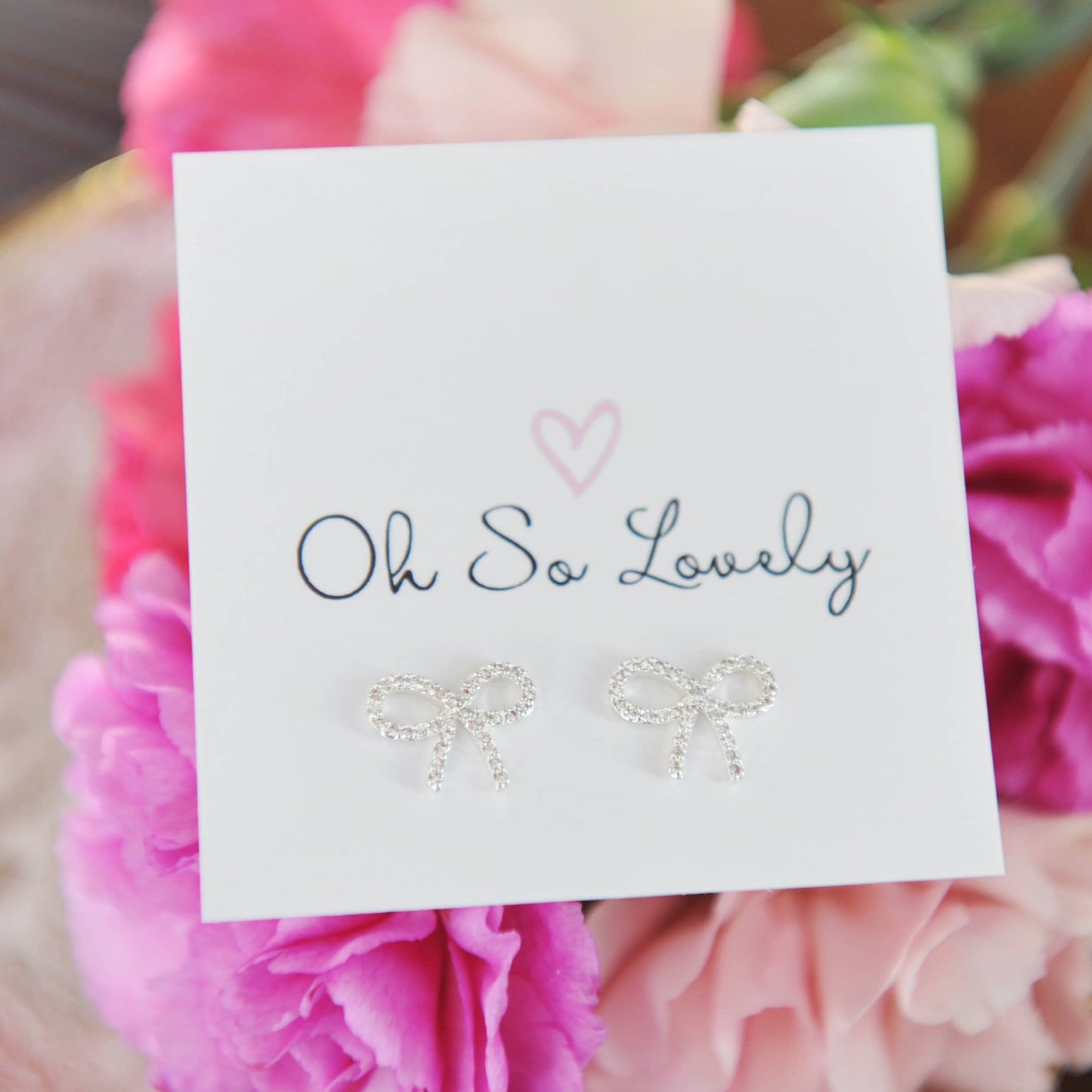 Bow Stud Earring