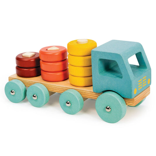 Mentari Toys | Stacking Peg Truck