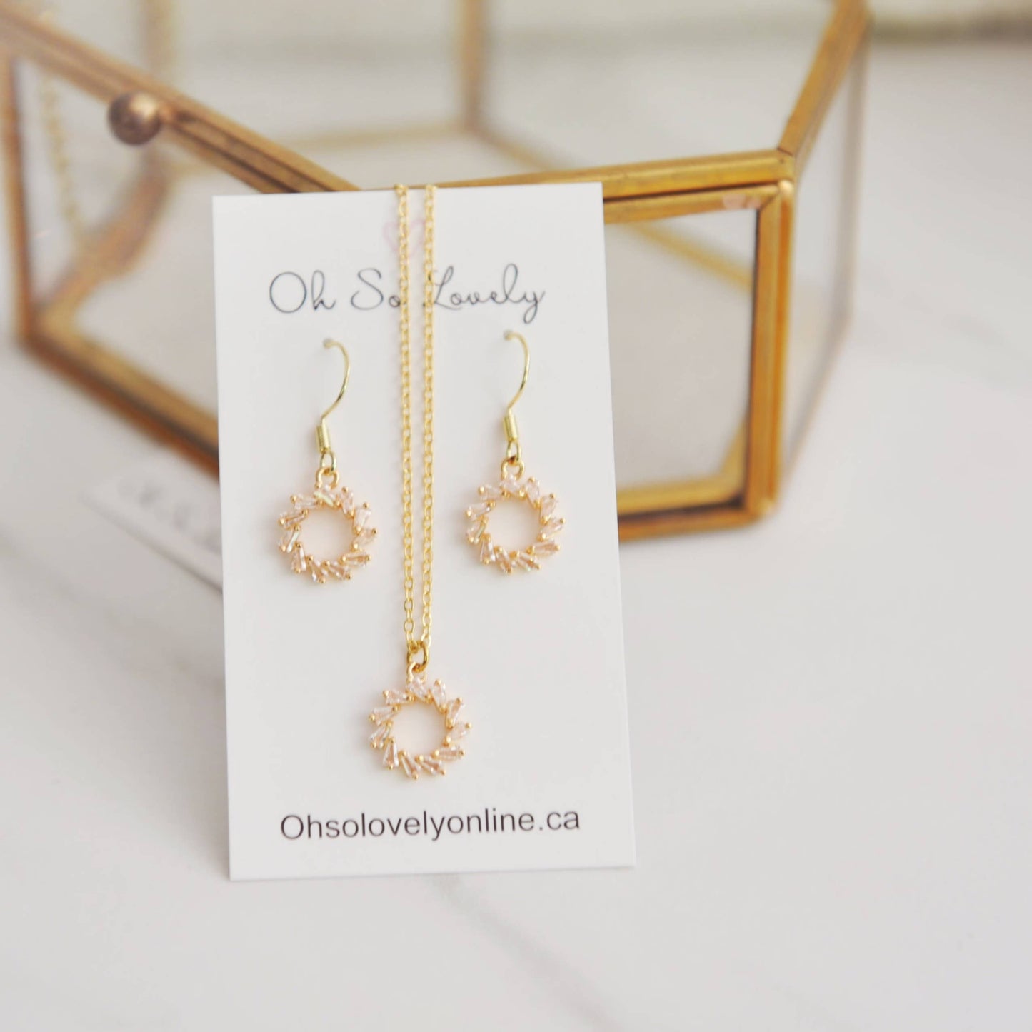 Lia Crystal Earrings