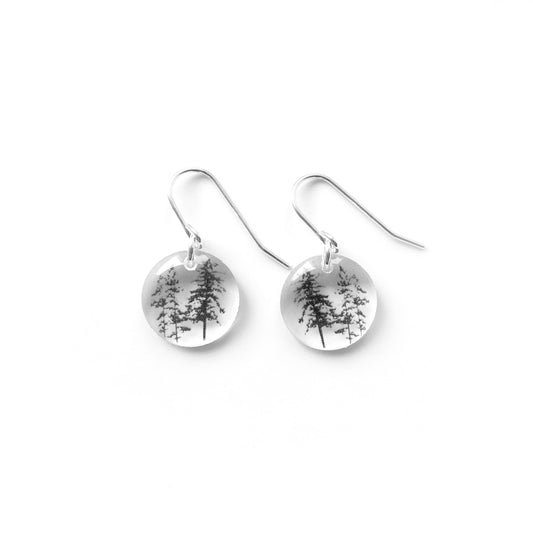 Round Forest Earrings
