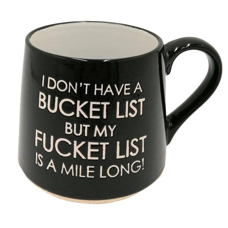 BUCKET LIST MUG