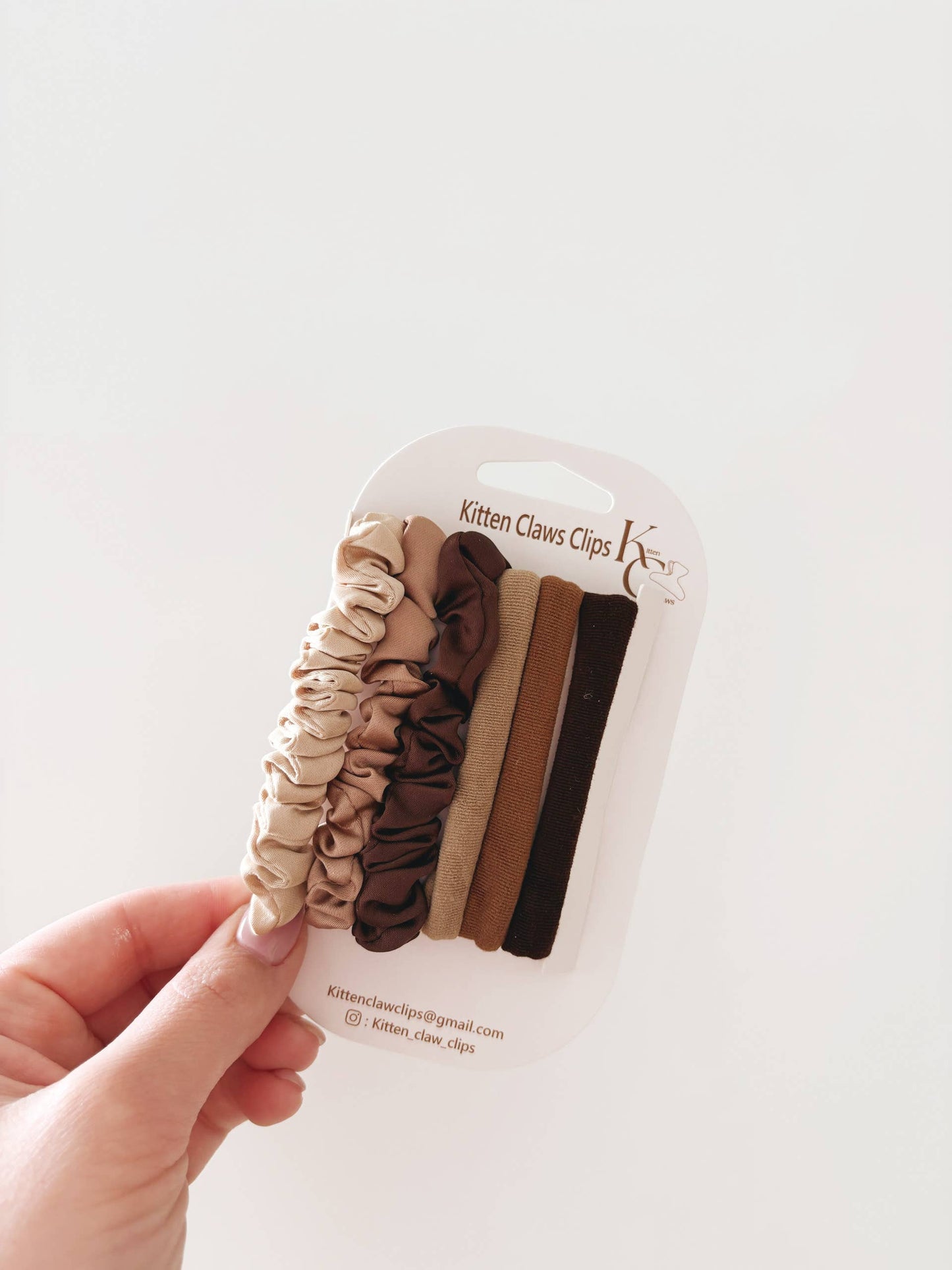 Damage Free Hair Ties: Greys