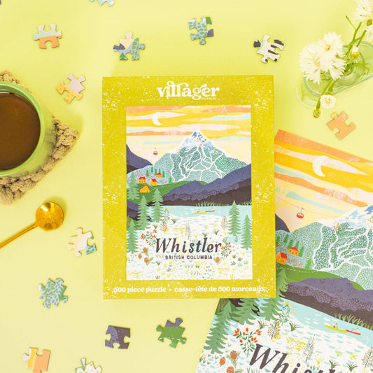 Whistler Mountain | 500-Piece Puzzle | Designed in Canada