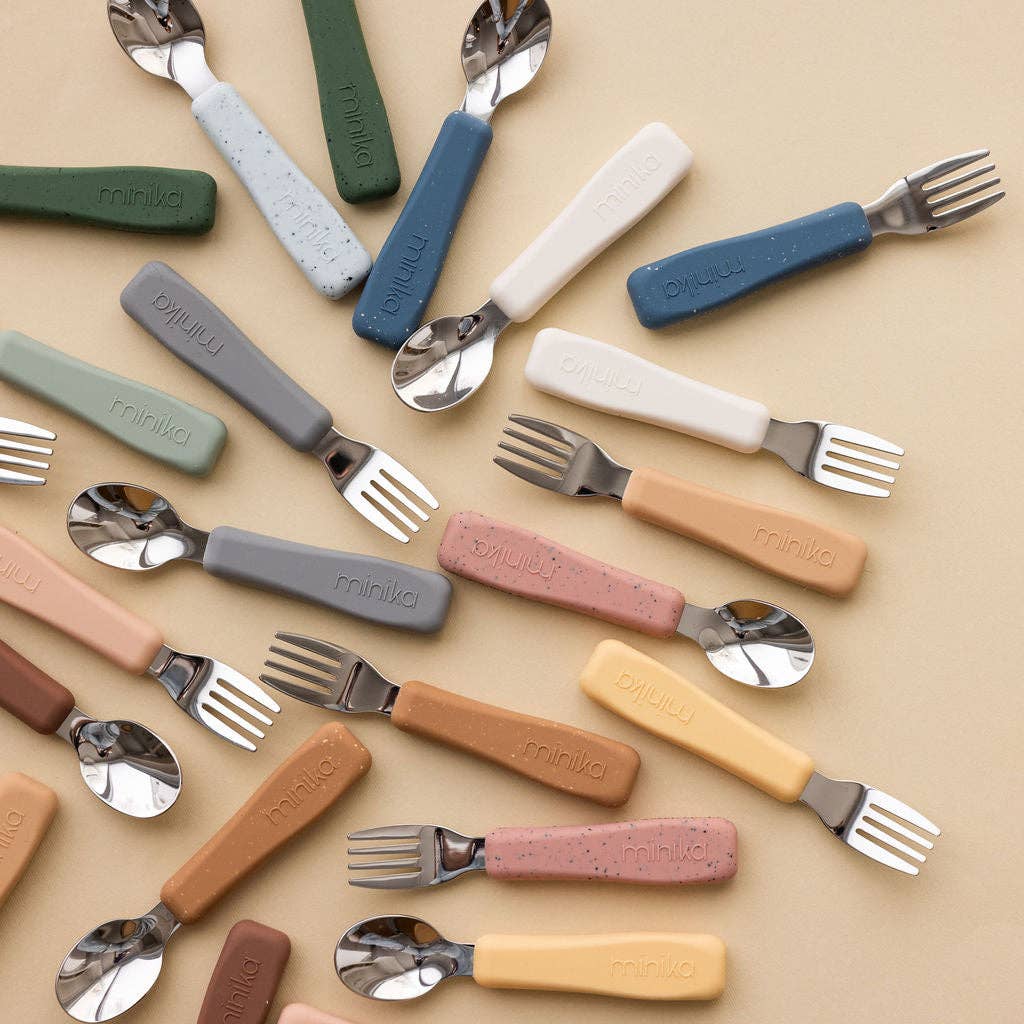 Fork and spoon set - Leaf