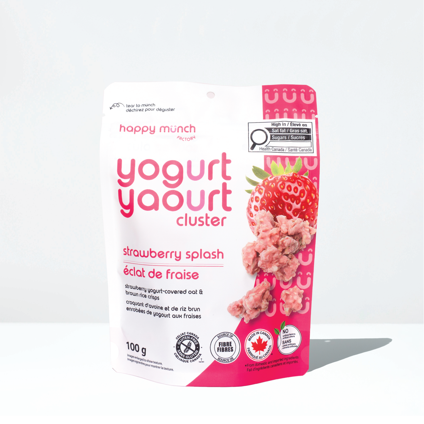 Strawberry Splash - Yogurt Cluster (100g)