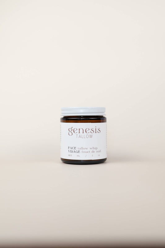 Face Tallow Whip- Beef Tallow Face Moisturizer