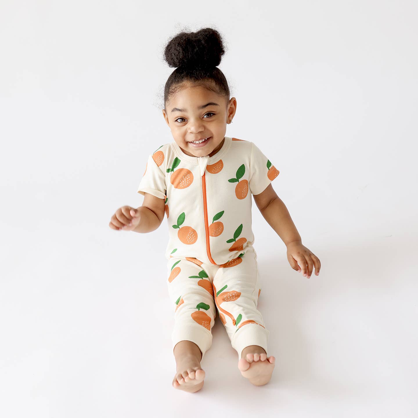 Signature Print '2-Way' Zip Romper - Short Sleeve: Watermelons / 0-3 Months