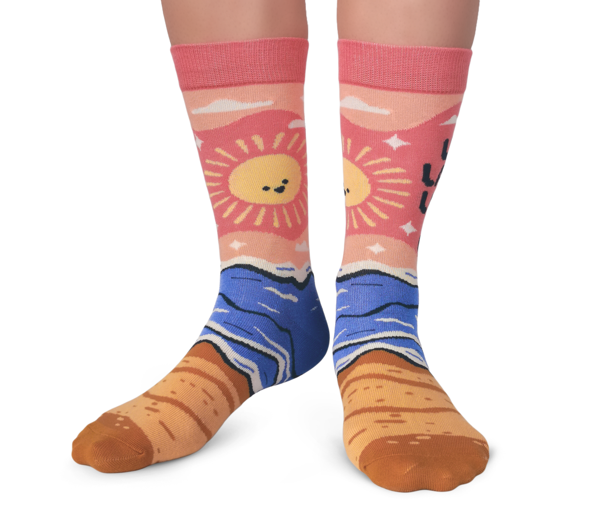 Live, Laugh, Leave Socks - S/M (Women)