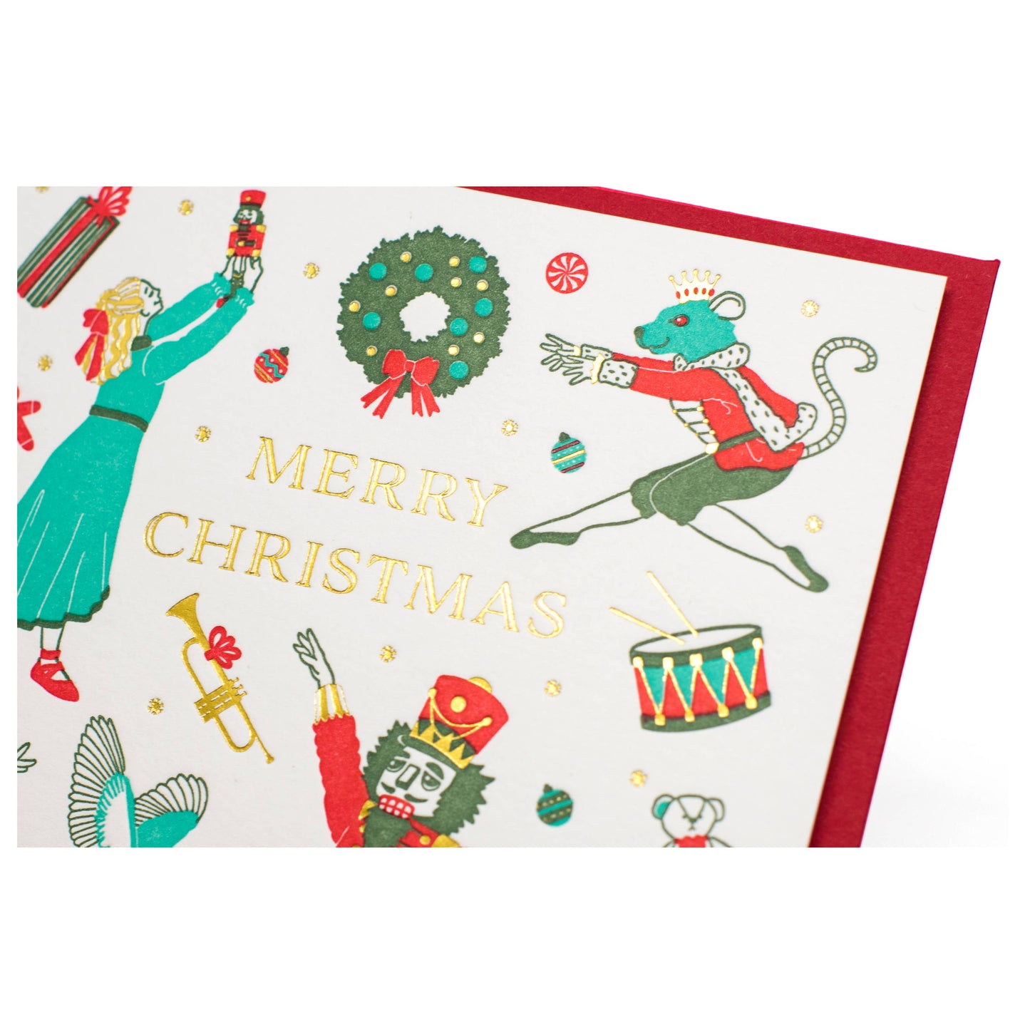 Merry Christmas Nutcracker Card