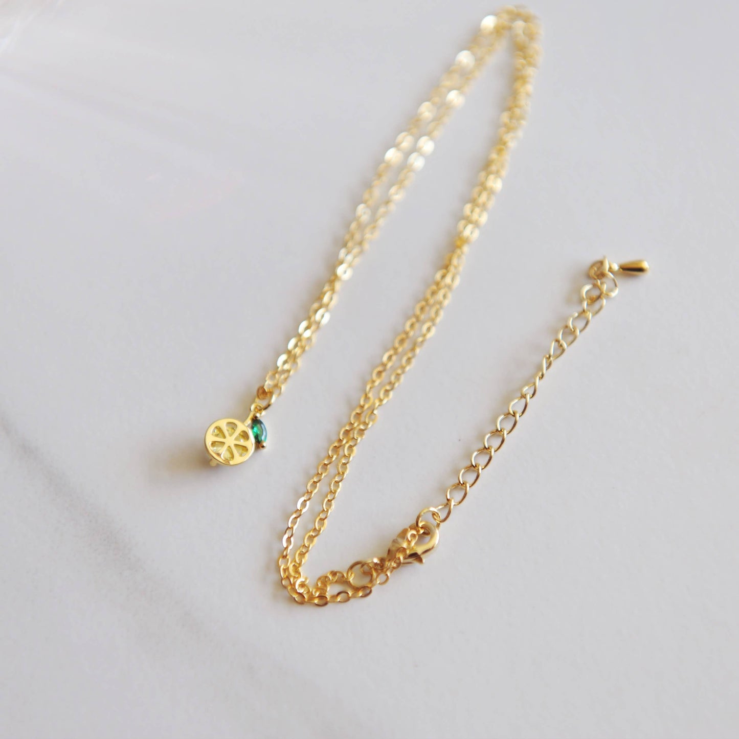 Lemon Drop necklace