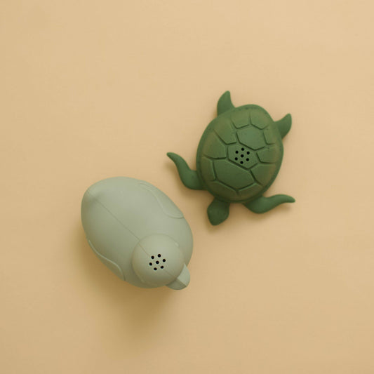 Bath toys 2 pack - Sage/Leaf