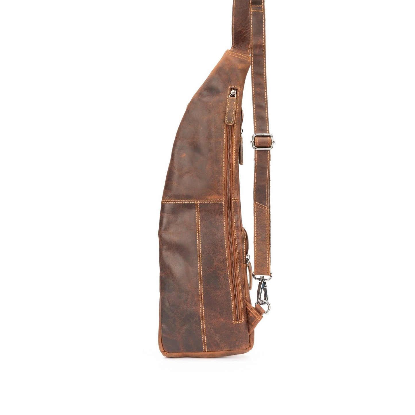 Leather Crossbody Bag Sandel - Harley GW6789