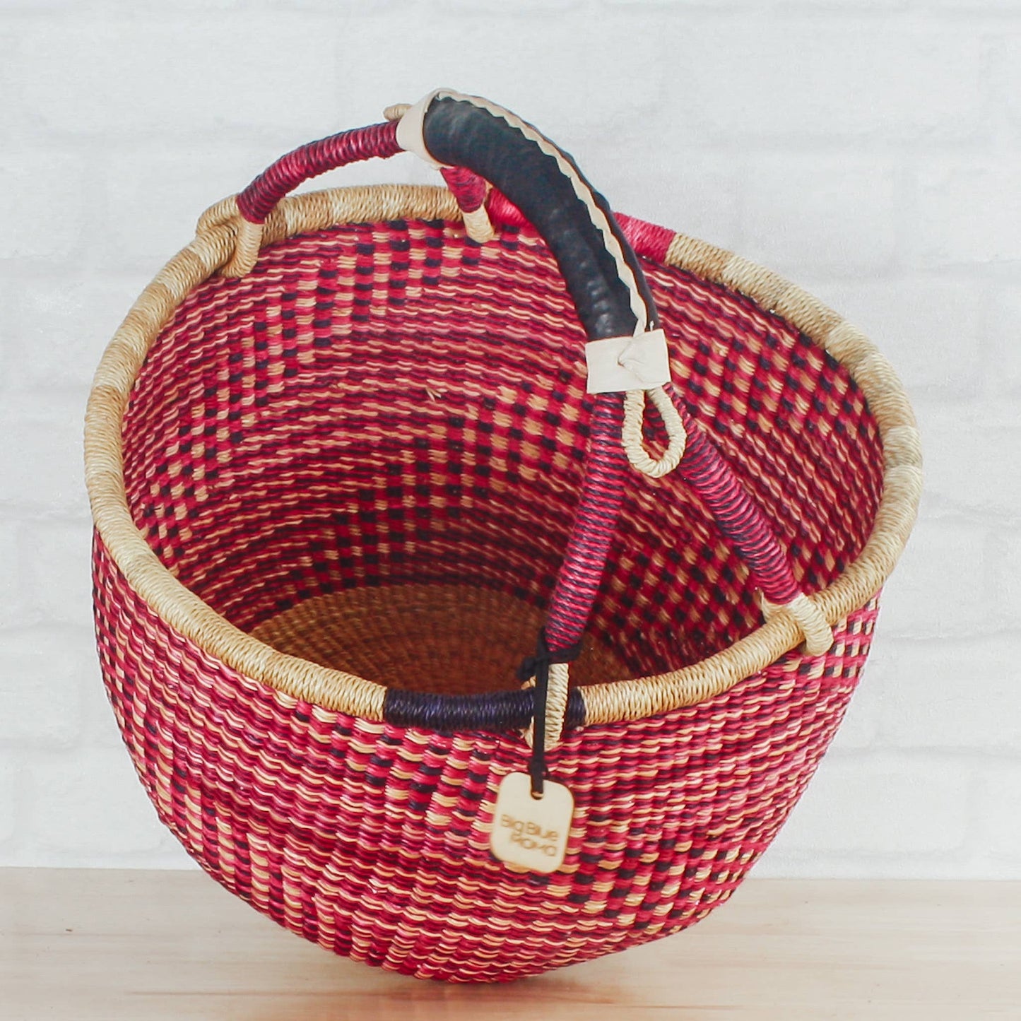 Round Basket Large - Traditional Palette